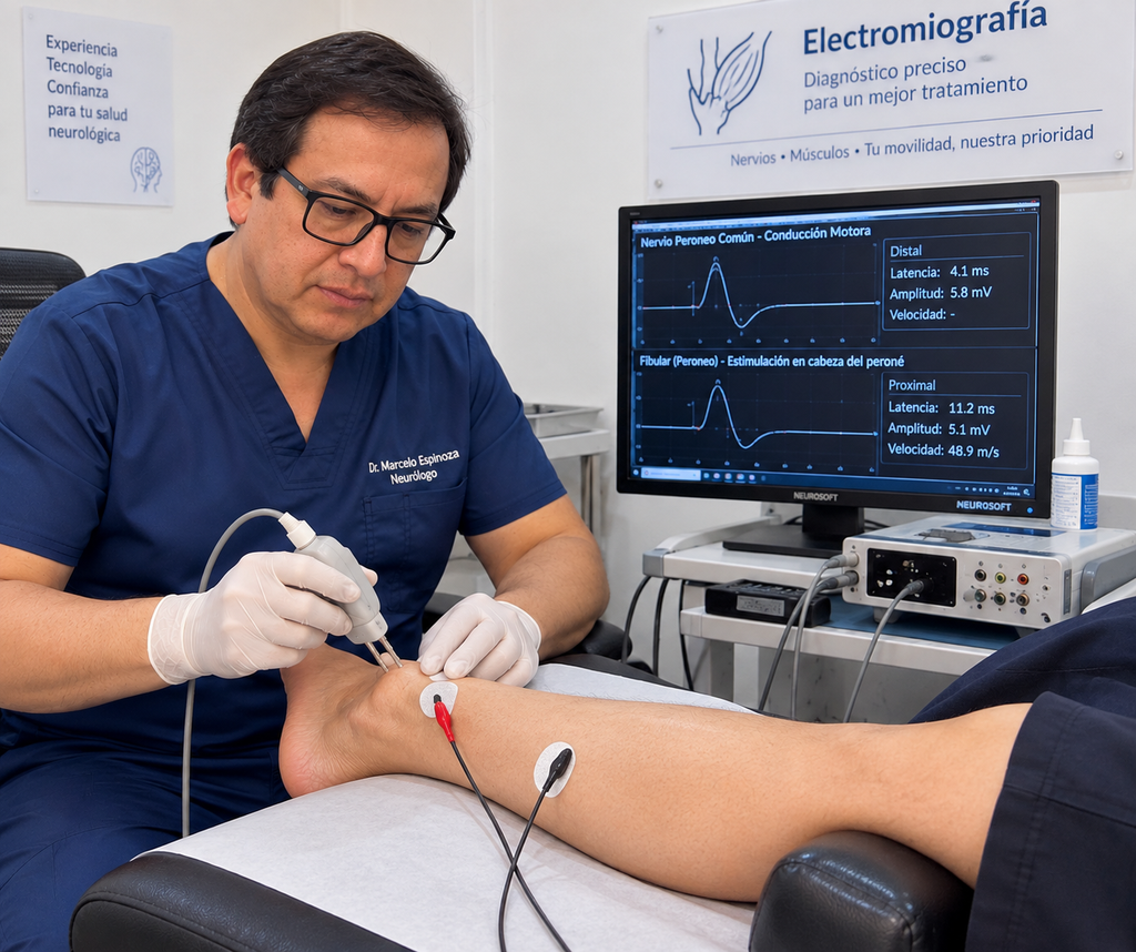 electromiografía de miembros inferiores